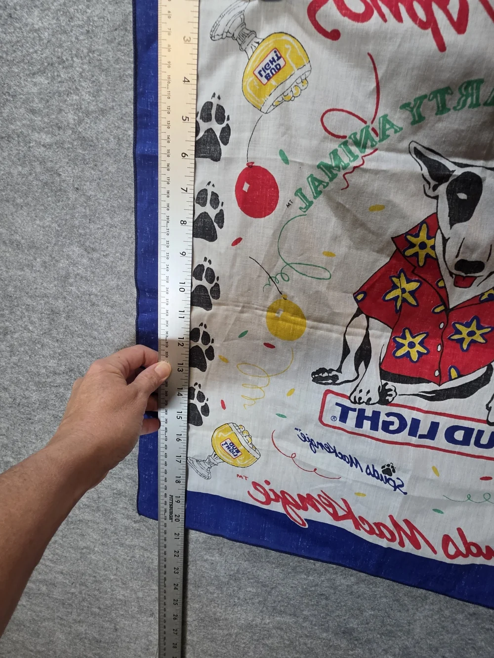 Vintage 80'0 Spuds Mackenzie Bandana